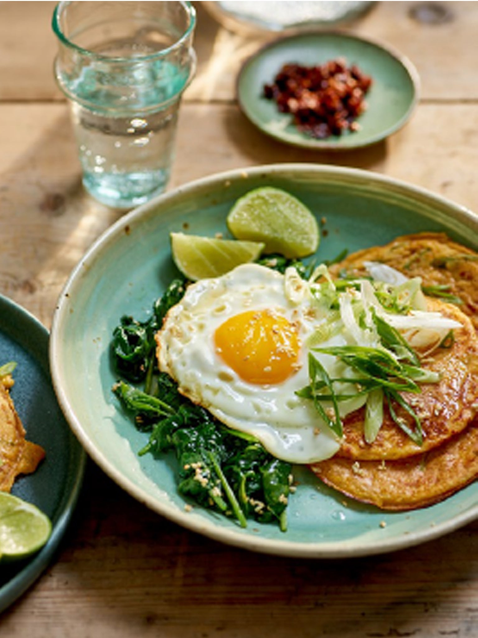 These kimchi potato pancakes are a delicious alternative