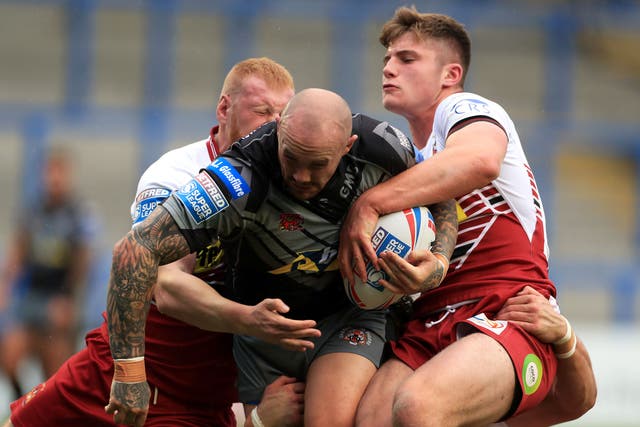 Wigan’s clash with Castleford will kick off a new era of rugby league on the BBC (Mike Egerton/PA)