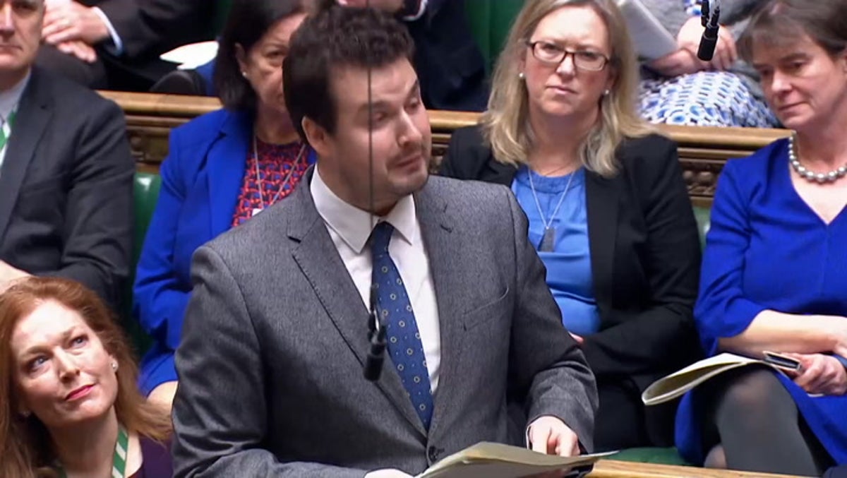 MP fights back tears as he opens up on suicide attempt in PMQs speech