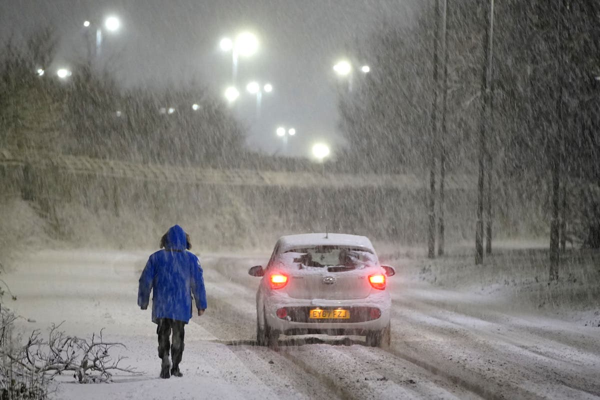 More weather warnings have been issued with snow, ice and rain forecast