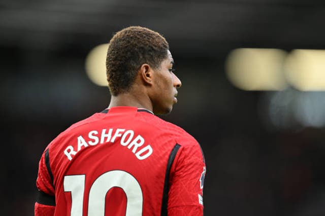 <p>At one point Rashford appeared tipped for a future captaincy role at Manchester United</p>
