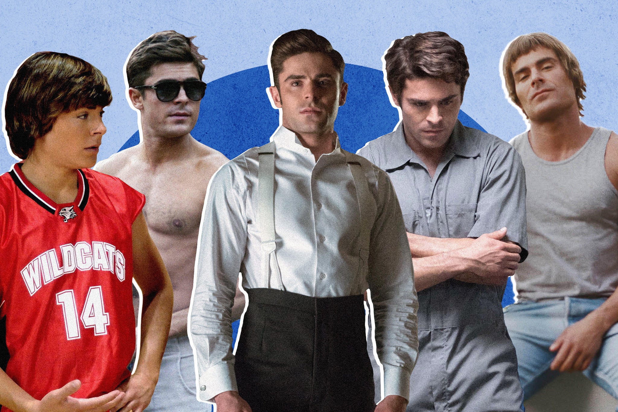 The many faces of Zac Efron