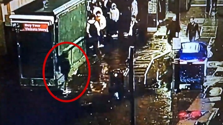Police have released CCTV footage showing Abdul Ezedi on Westminster Bridge on the night of the attack