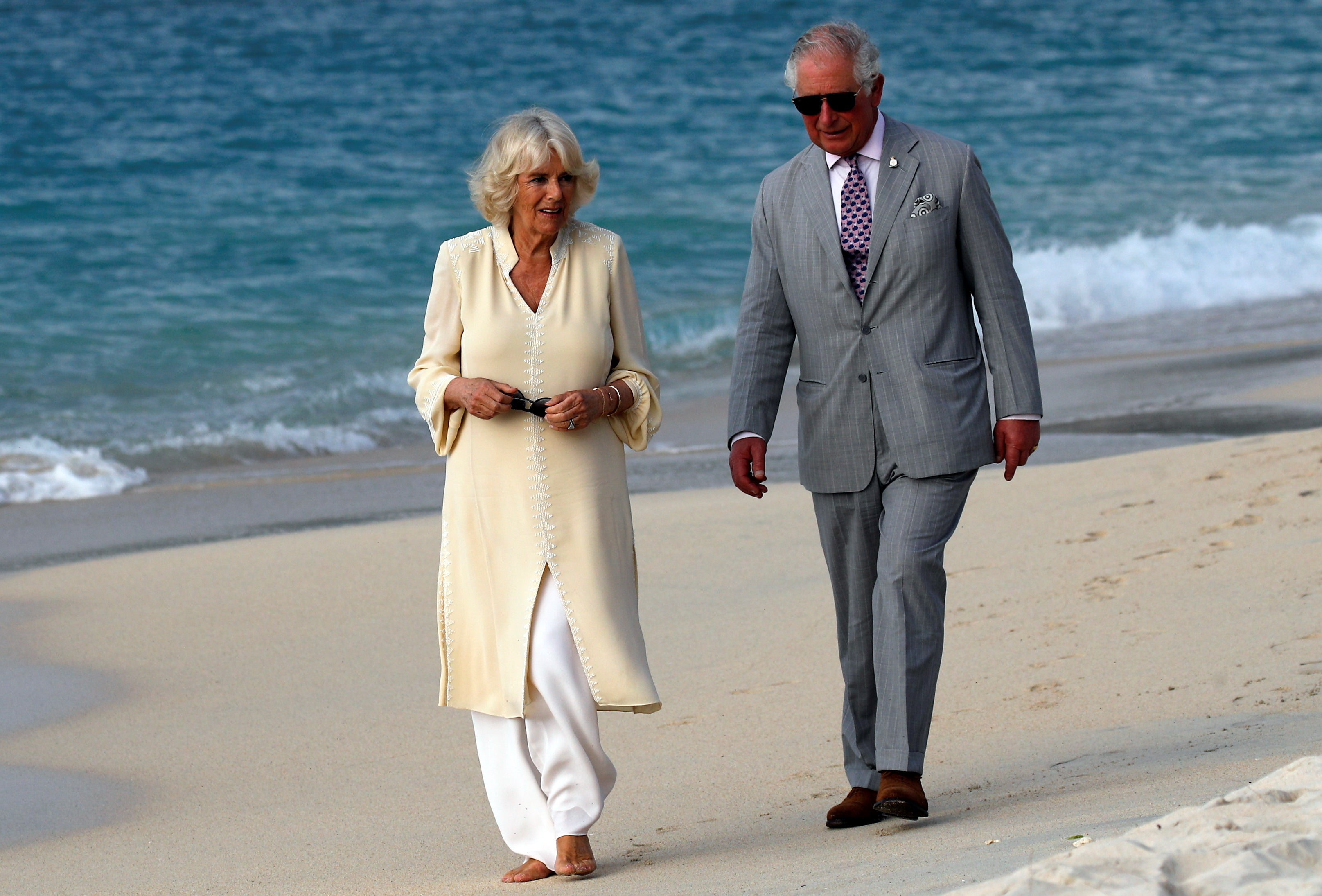 Charles and Camillia visited Grenada five years ago. Charles said he had ’special memories’ from the trip