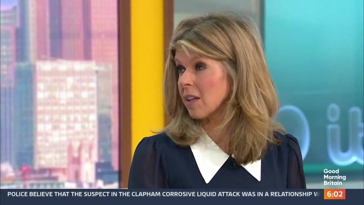 <p>Kate Garraway says ‘I am lucky’ as she makes Good Morning Britain return.</p>