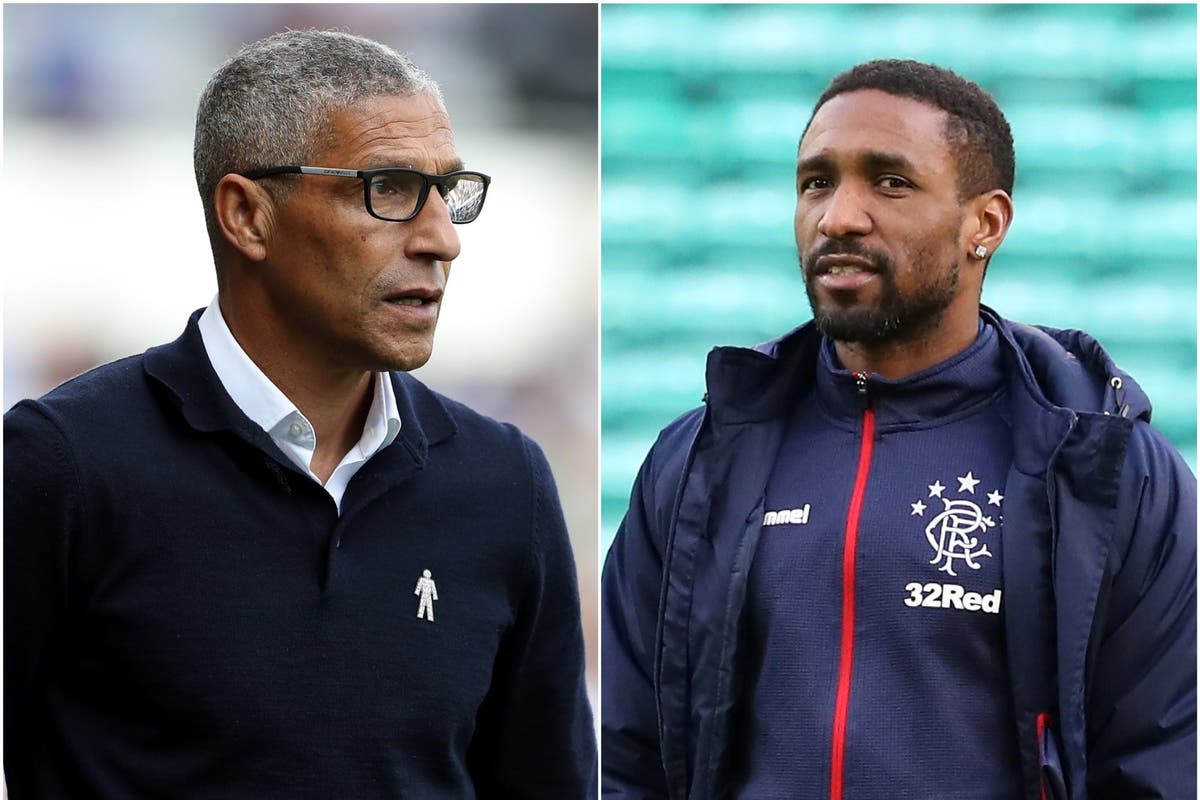 Jermain Defoe wants to follow Chris Hughton&rsquo;s lead and inspire black coaches