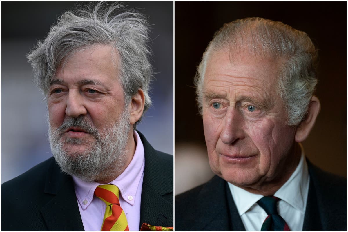 Stephen Fry shares concern for his friend King Charles following cancer diagnosis
