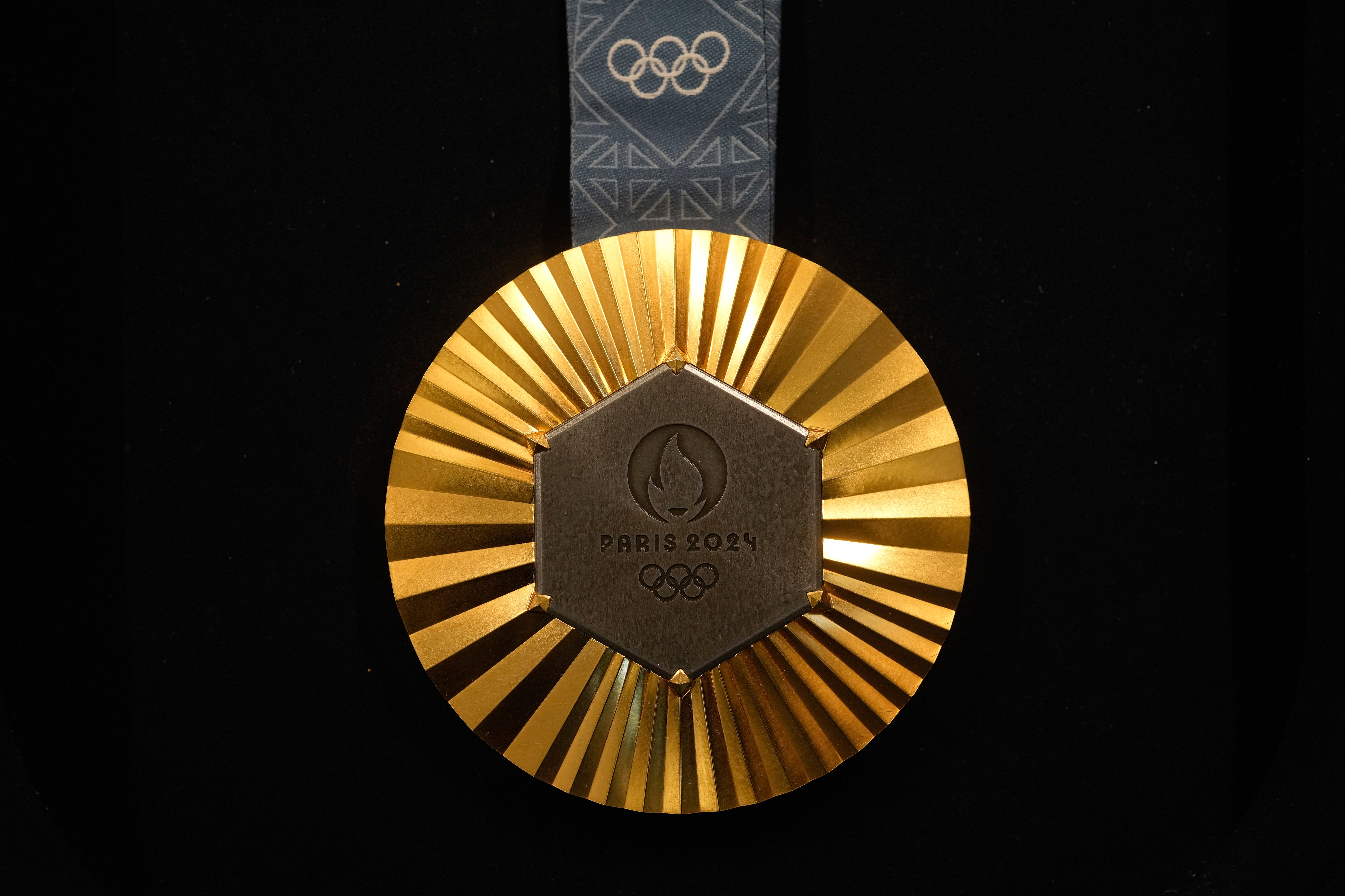 OLY Paris 2024 Medals Eiffel Tower