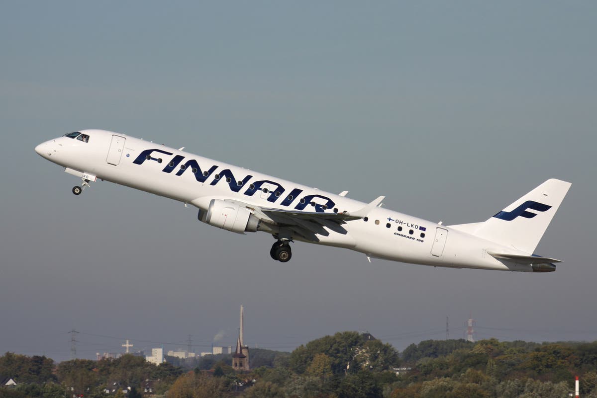 European airline Finnair weighing passengers as well as their luggage