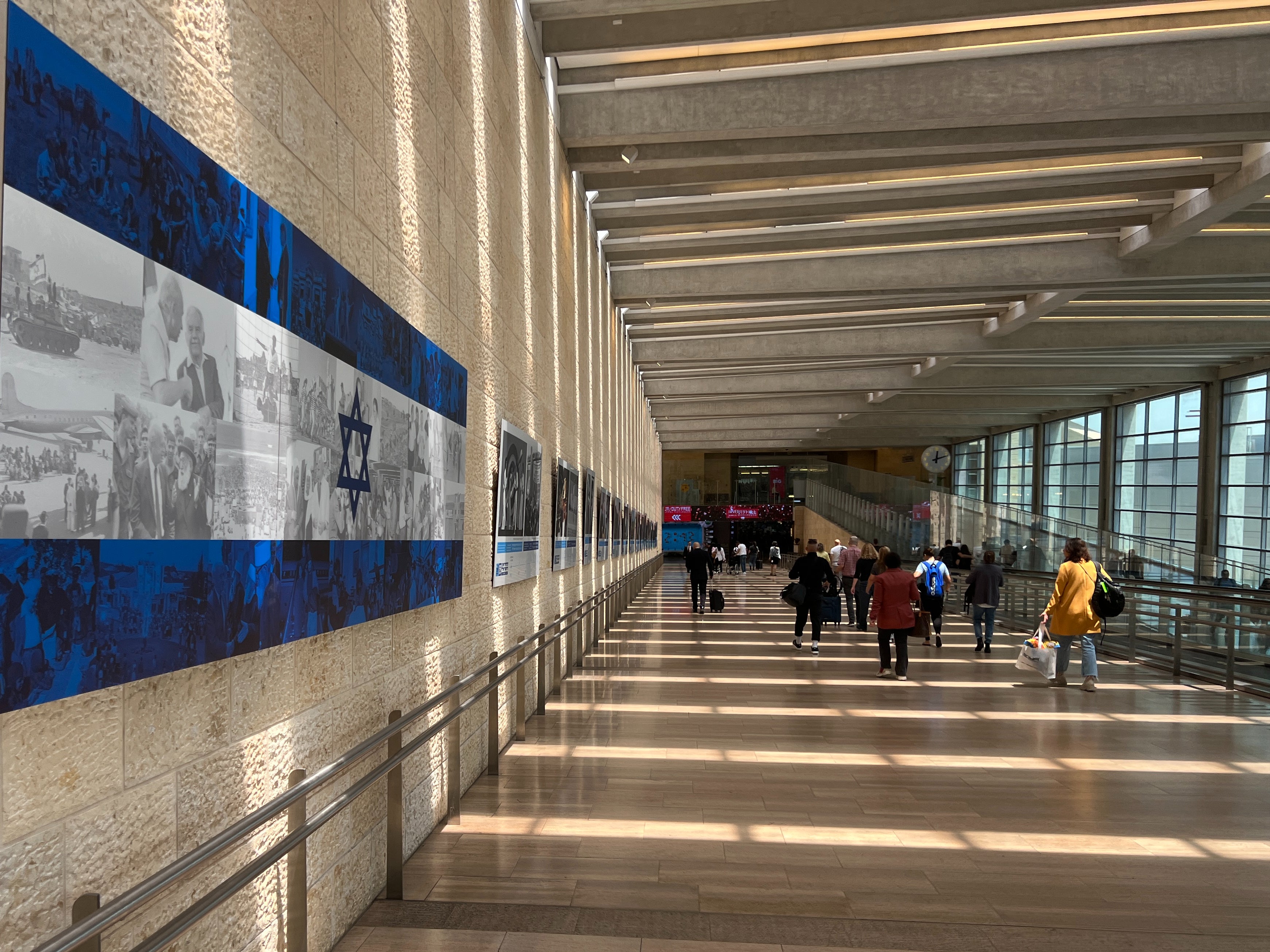 Widespread cancellations: Ben Gurion International Airport in Tel Aviv