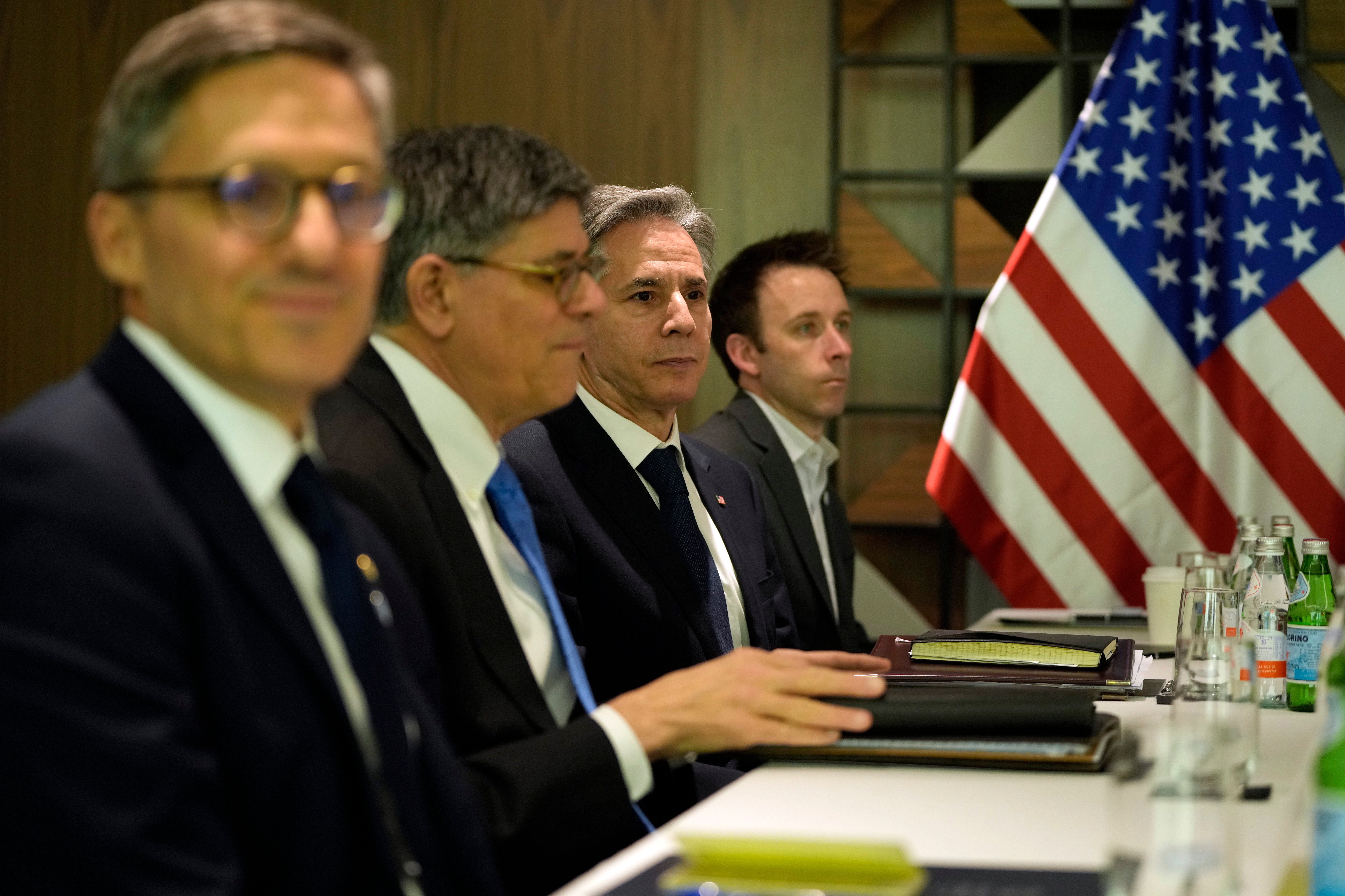 Israel Palestinians US Blinken