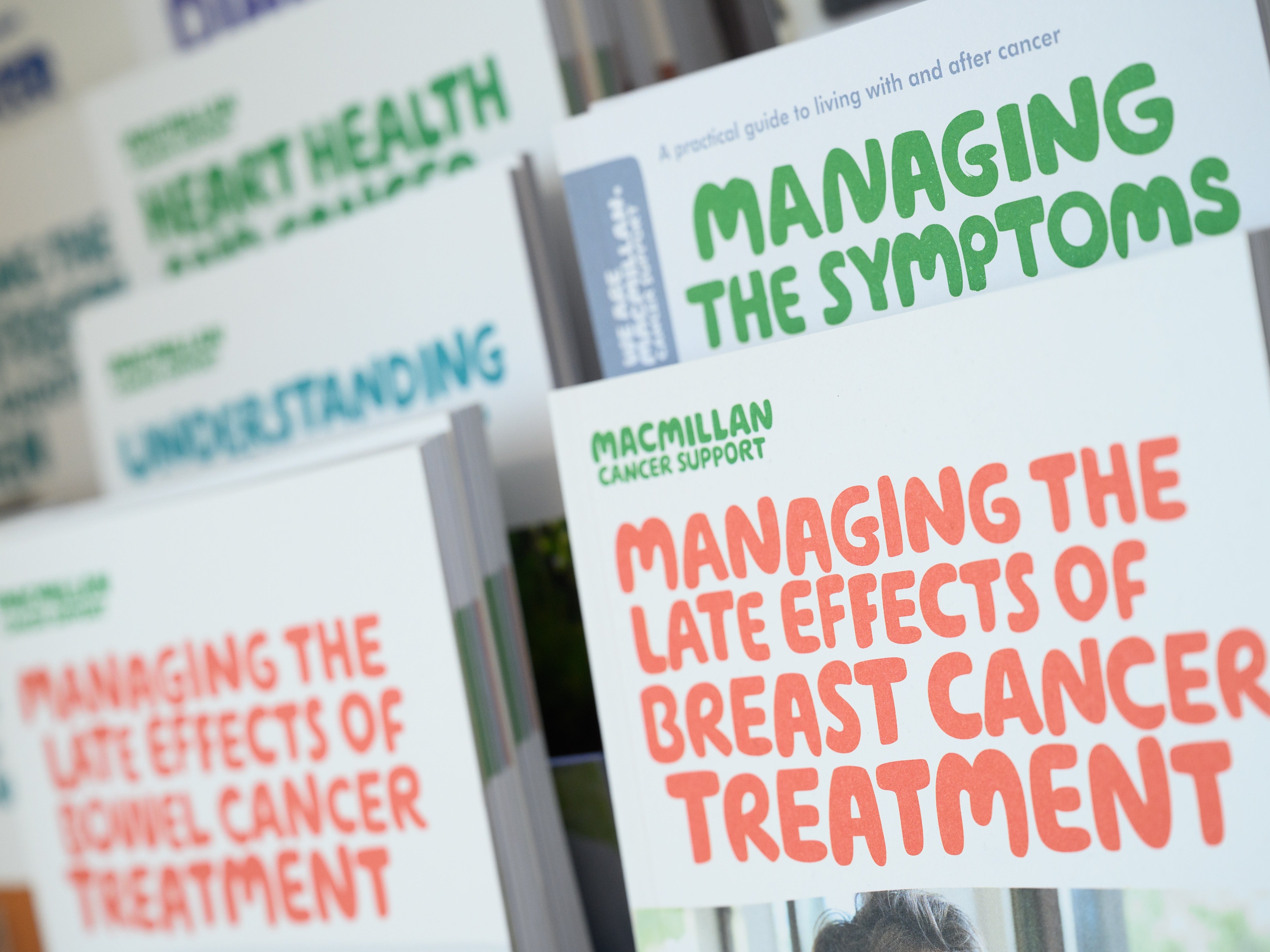 Organisations such as Macmillan Cancer Support have a wealth of information on spotting lesser-known symptoms