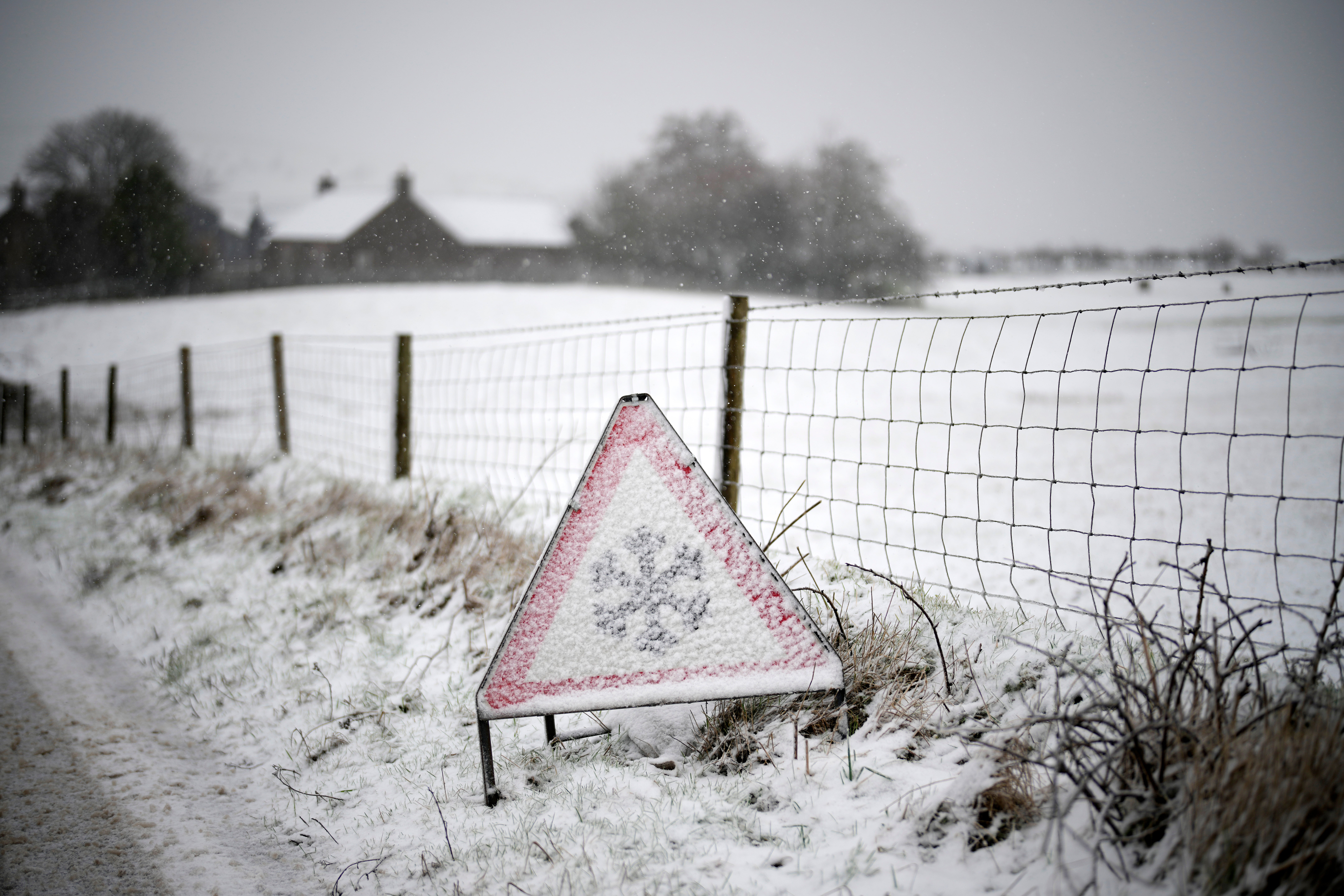Temperatures are set to drop this weekend, with a possibility of overnight frost (file photo)