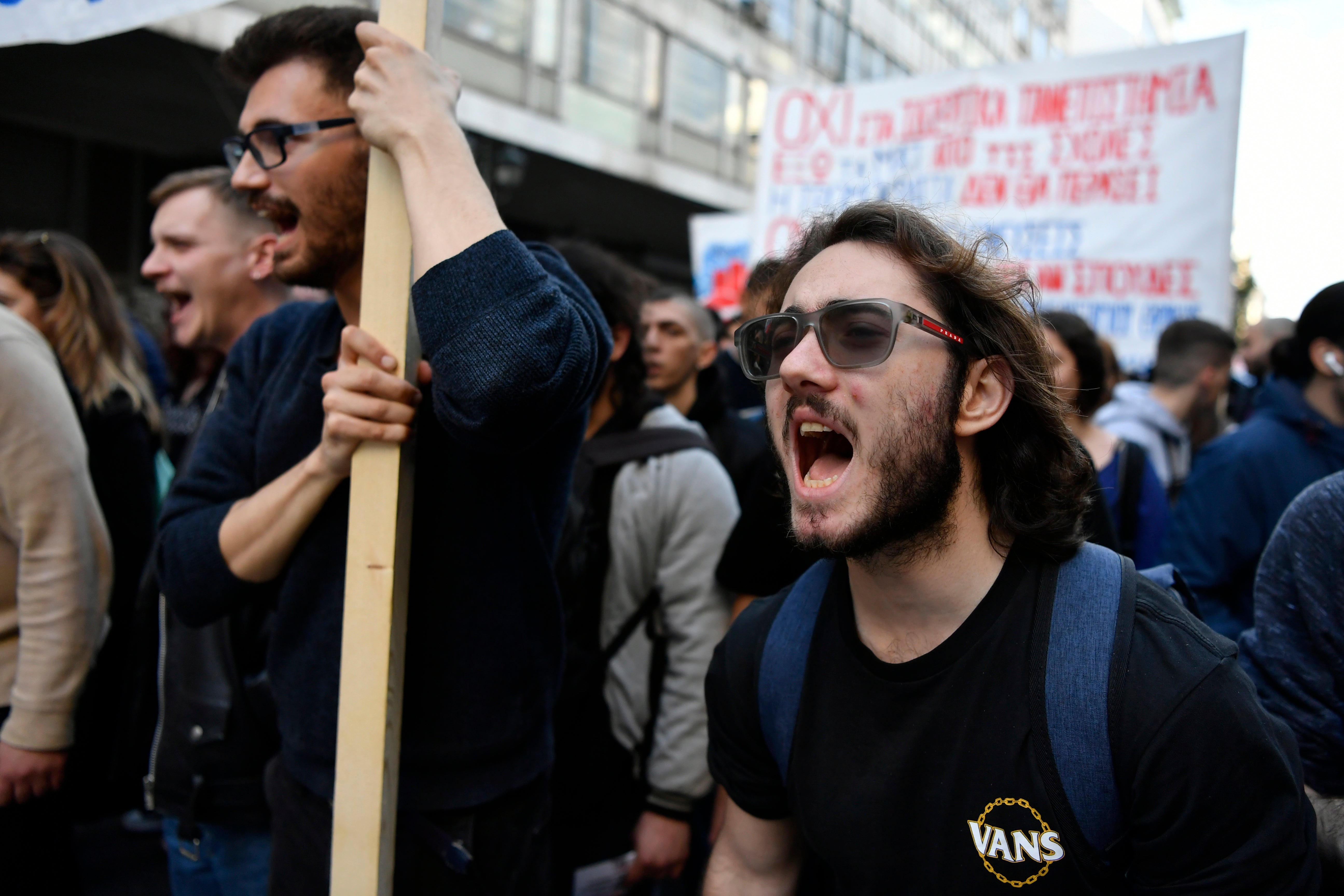 Greece Student Protests