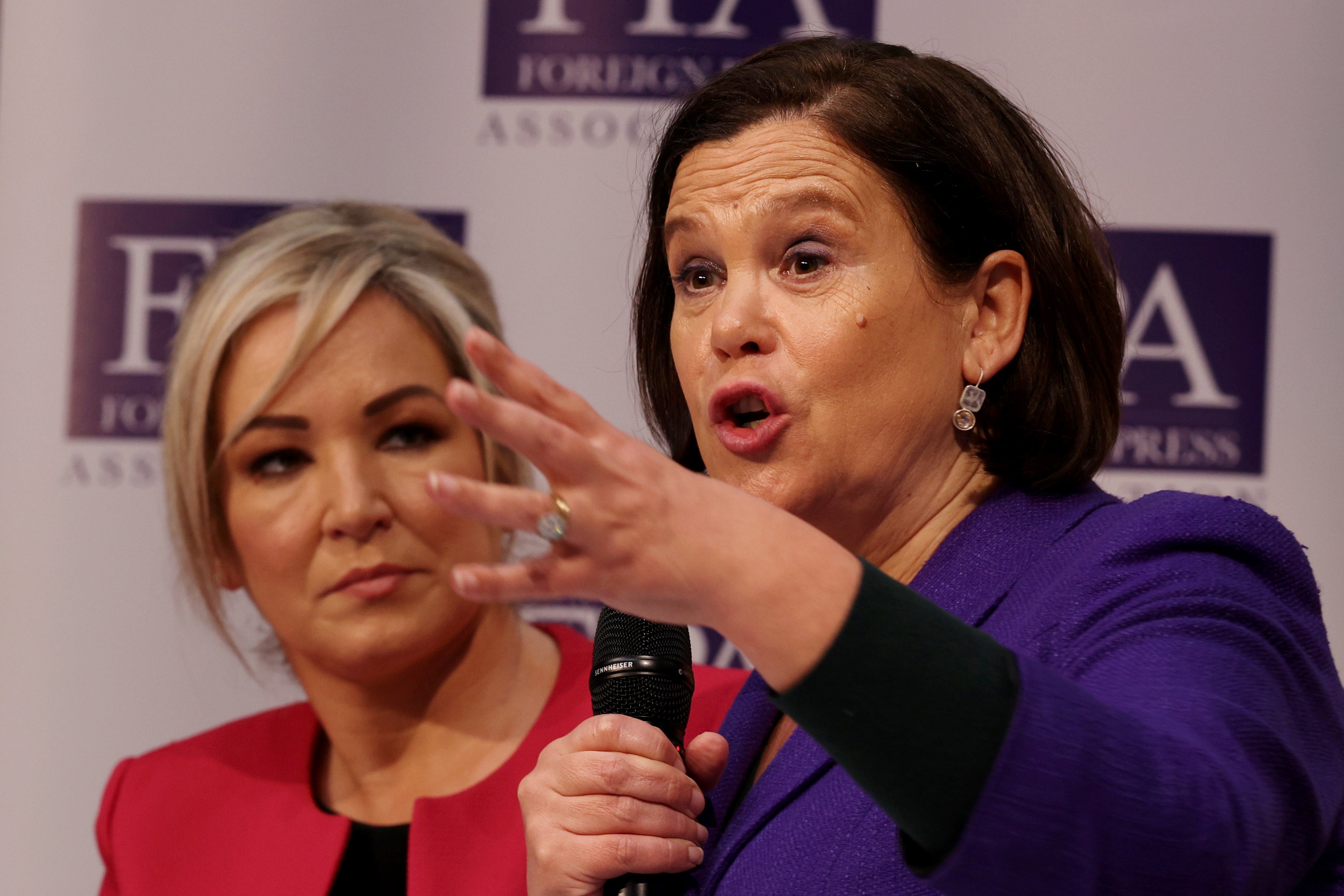 Mary Lou McDonald has said Irish unity is now within ‘touching distance’