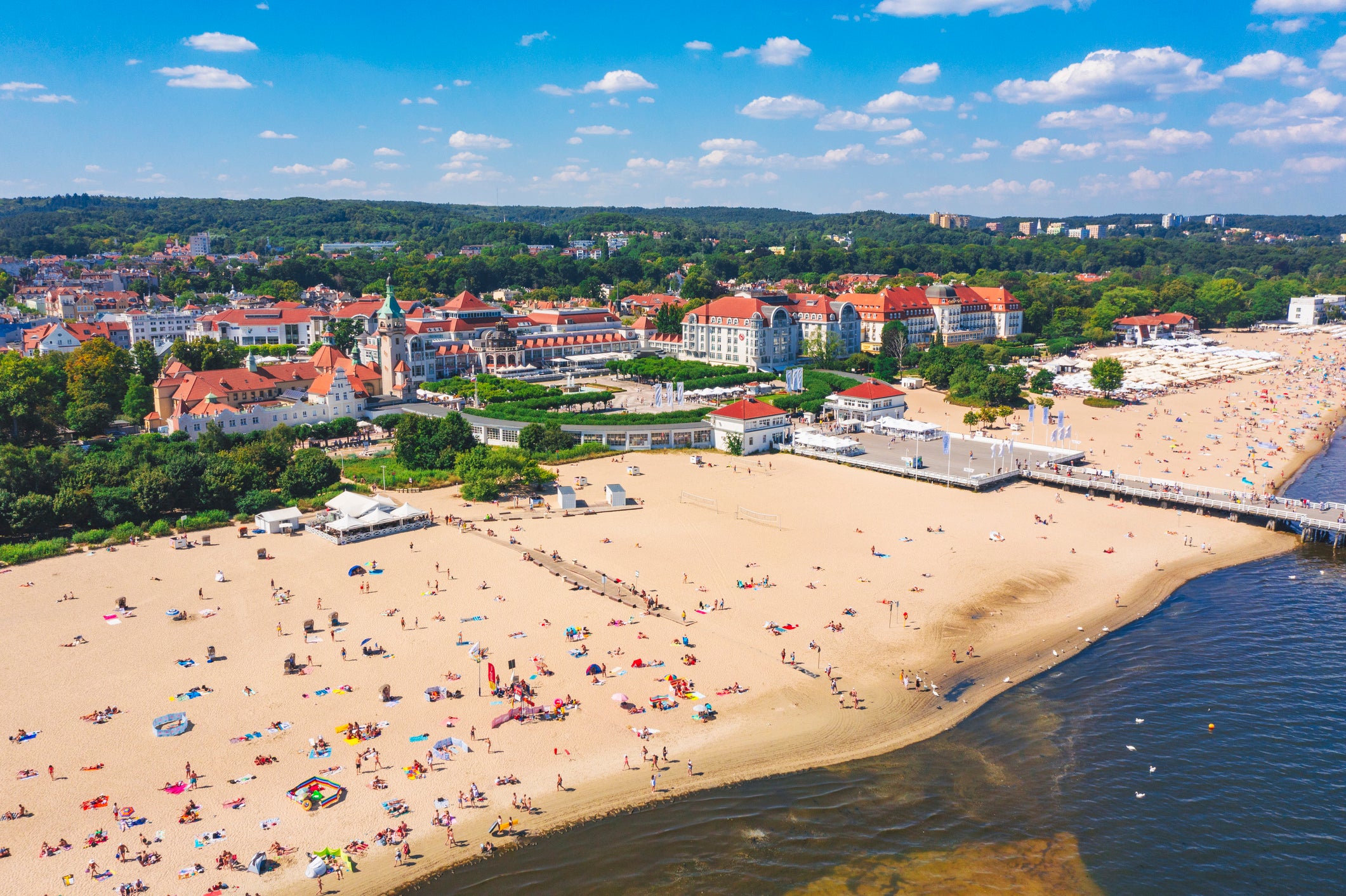 Poland’s Baltic coast is just the right level of balmy for a beach break
