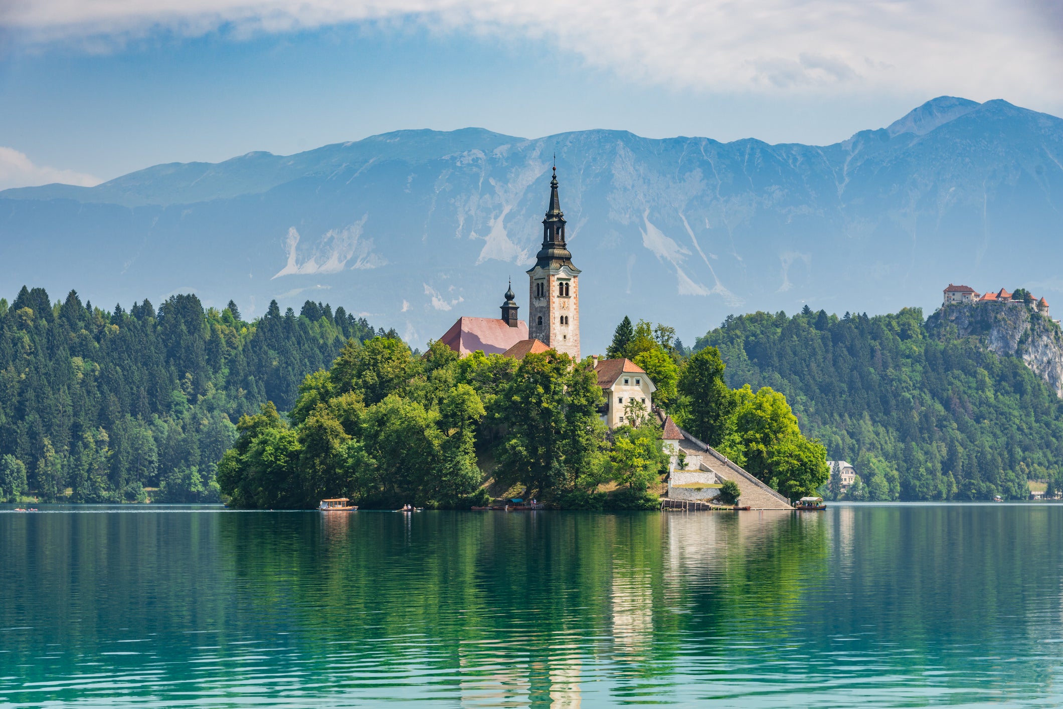 Bled’s inviting glacial waters will help you keep your cool