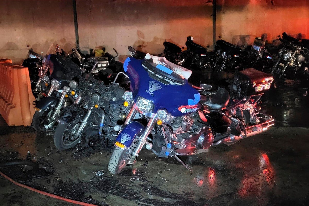 Man accused of torching police motorcycles in attack authorities have linked to 'Cop City' protests