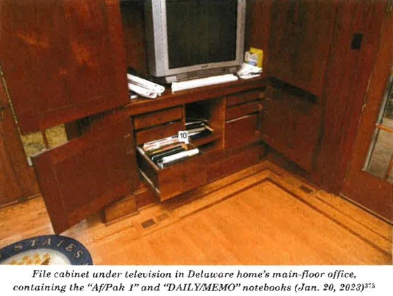 File cabinet in Delaware home office