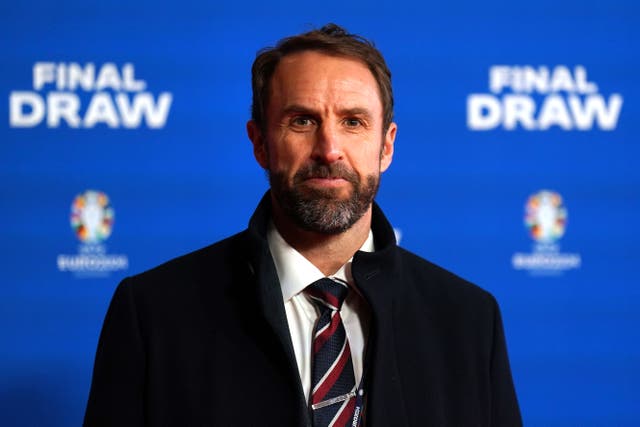 England boss Gareth Southgate is under contract until December (Adam Davy/PA).
