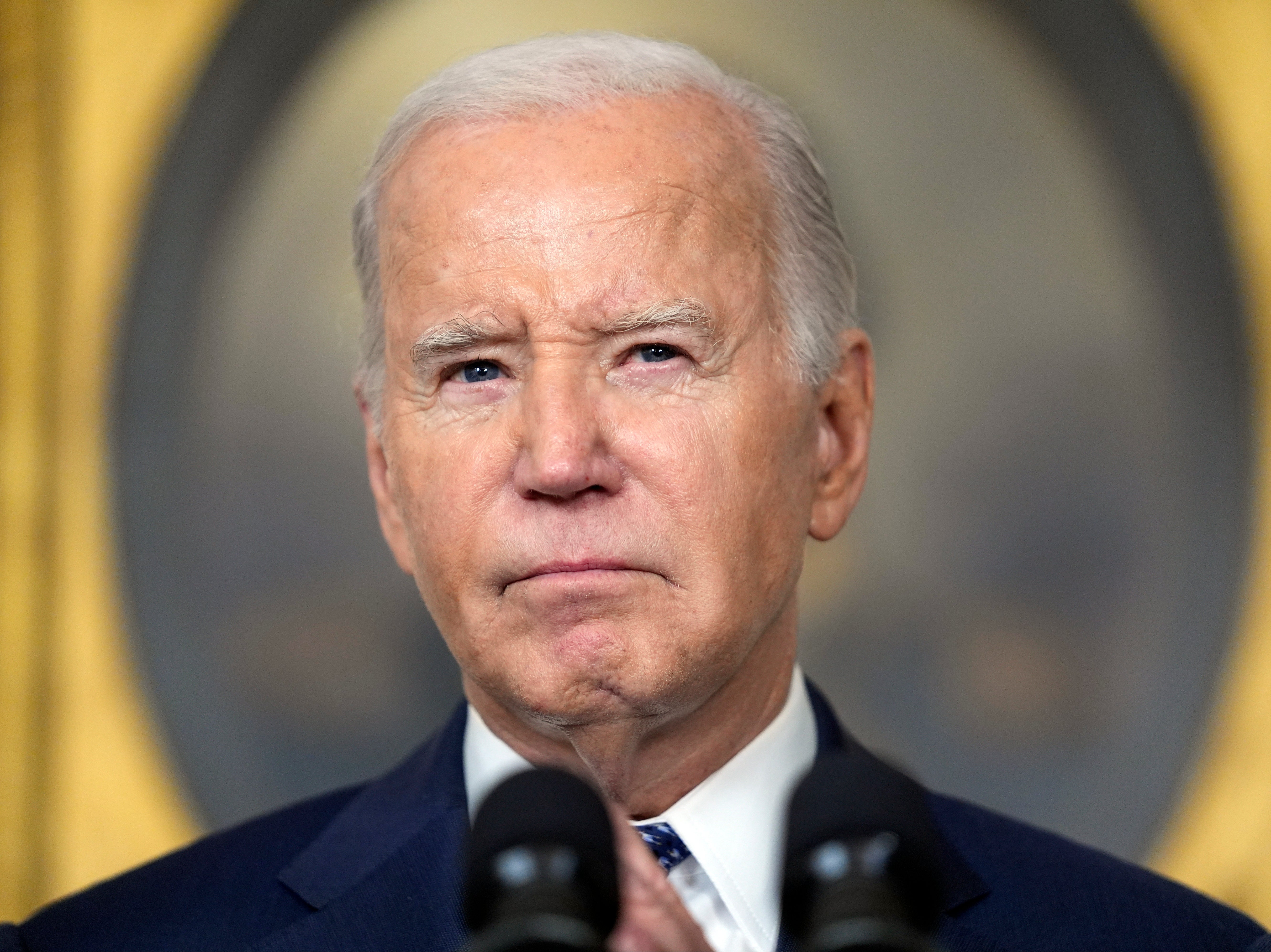 <p>Joe Biden surprise press conference</p>