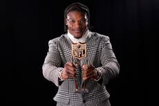 Lamar Jackson collects second NFL MVP award