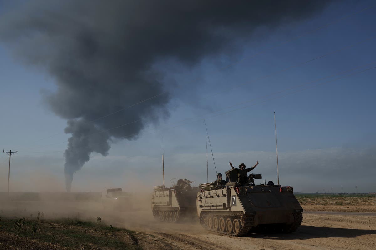 Watch live: View over Israel-Gaza border as Netanyahu orders military to plan Rafah evacuation