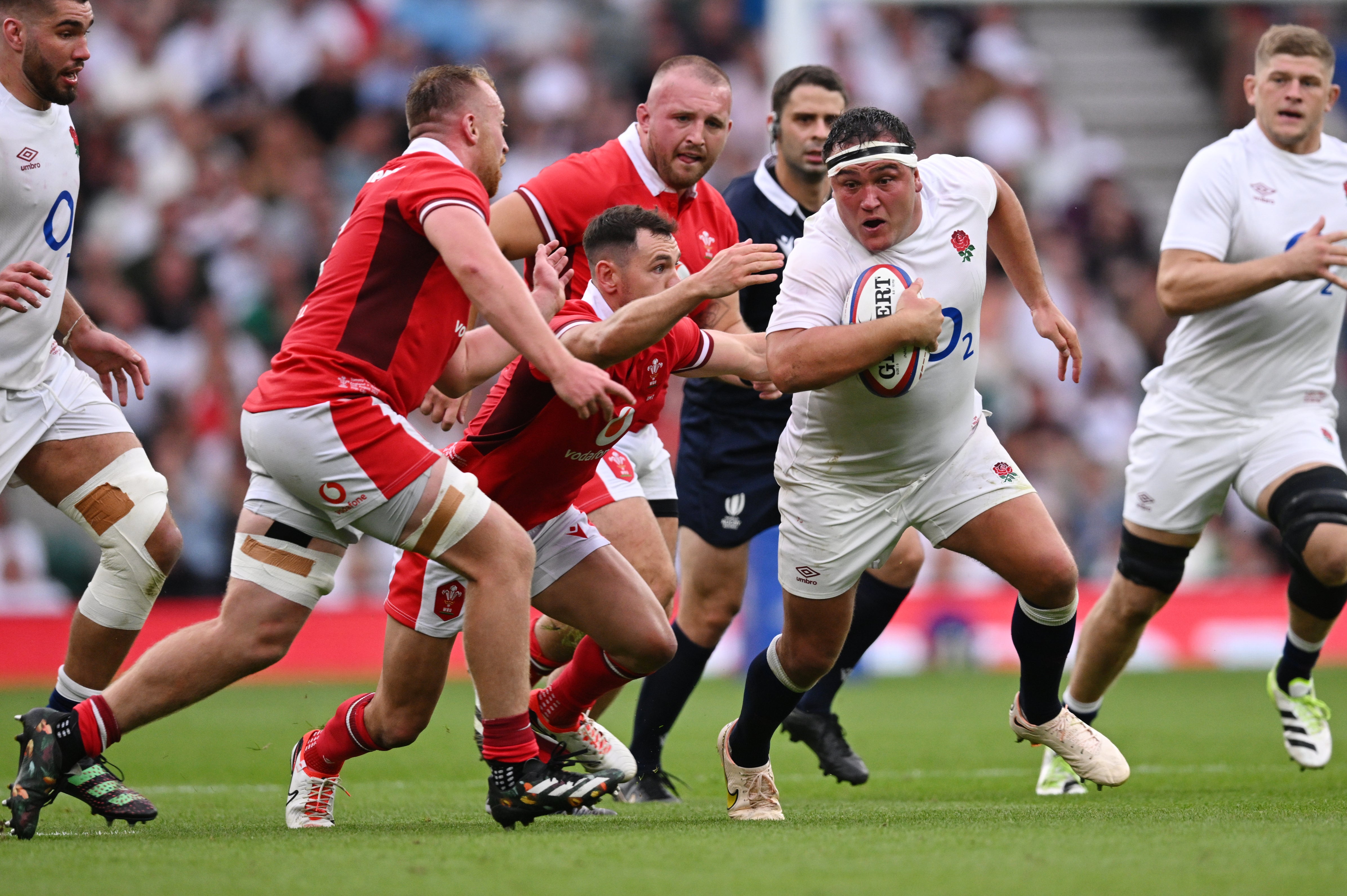 <p>Jamie George will lead England into battle against Wales</p>