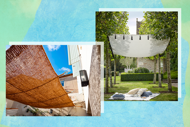 <p>Many shade sails are weather proofed with UV protection and are  resistance to the odd shower  </p>
