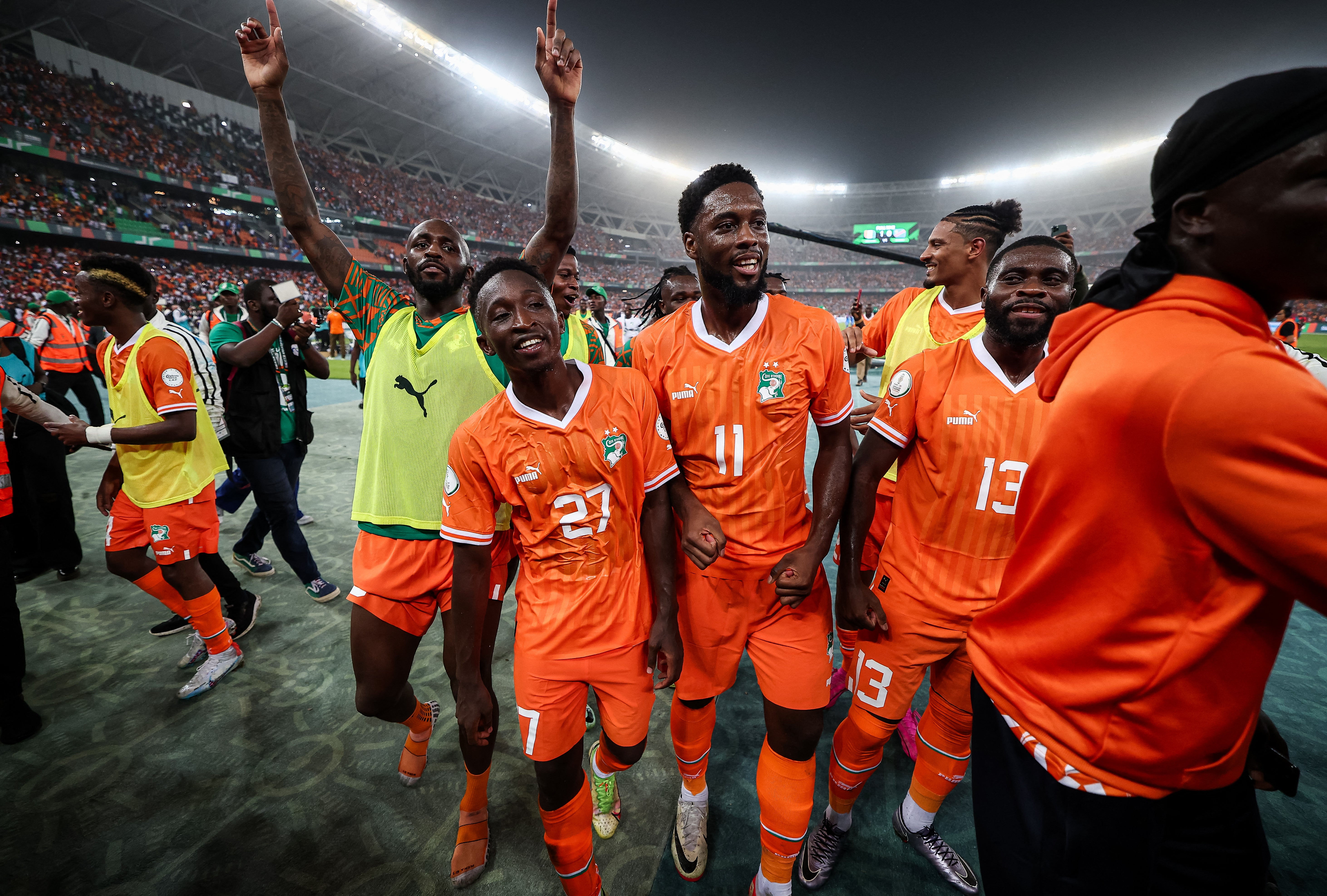 Ivory Coast are in the final on home soil
