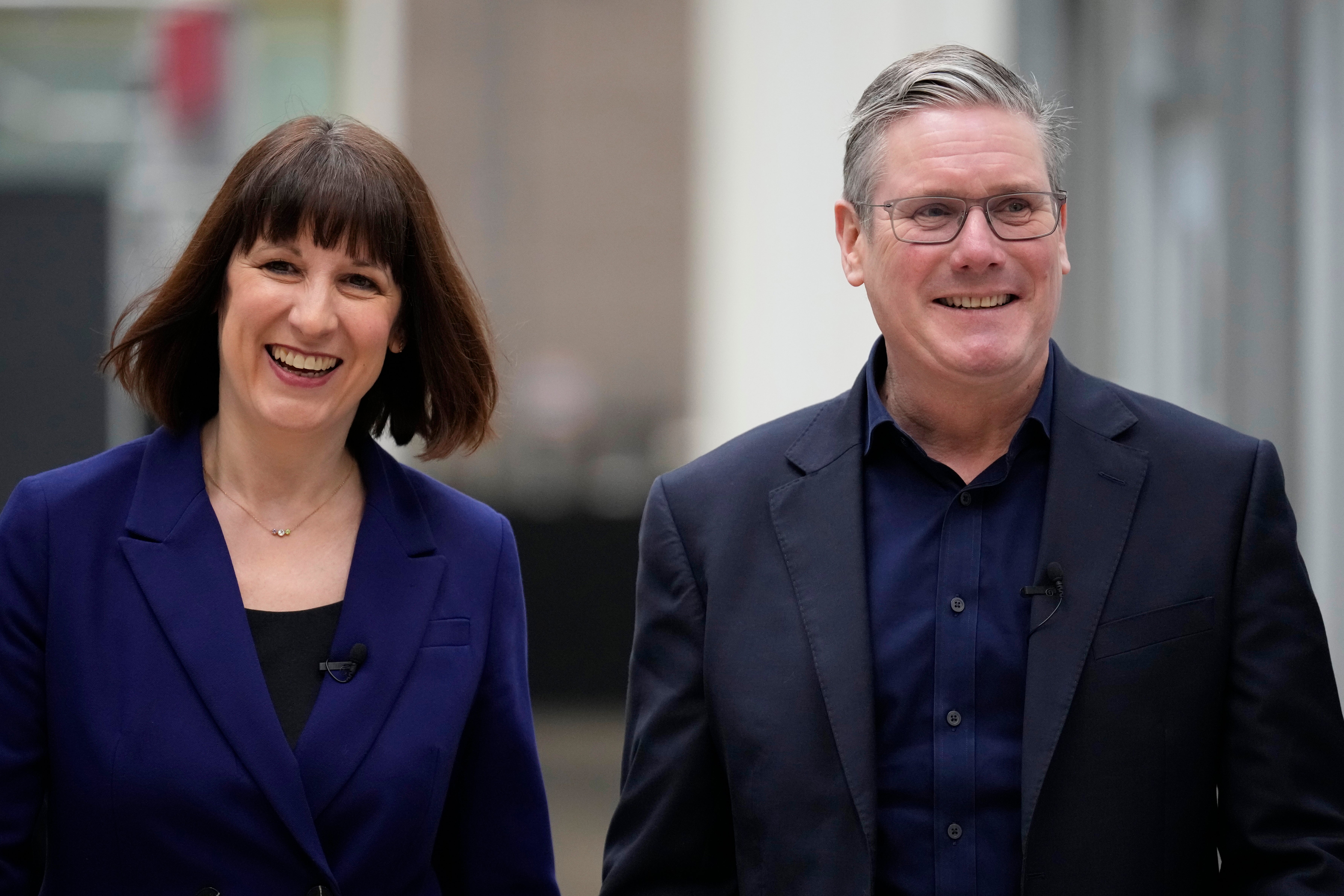 Rachel Reeves and Keir Starmer have scaled back their original green spending plans