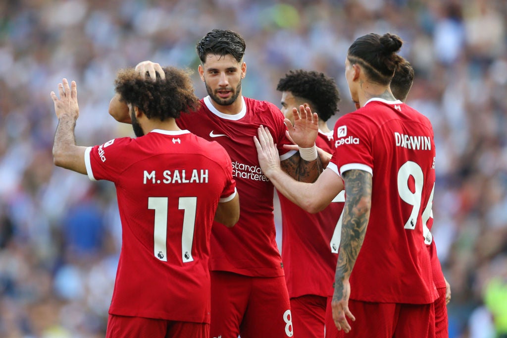 Liverpool trio Darwin Nunez, Mohamed Salah and Dominik Szoboszlai still uncertain for Southampton. 
