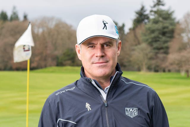 Kenny Logan was promoting Prostate Cancer UK’s Big Golf Race (Picture: Jeremy Banks