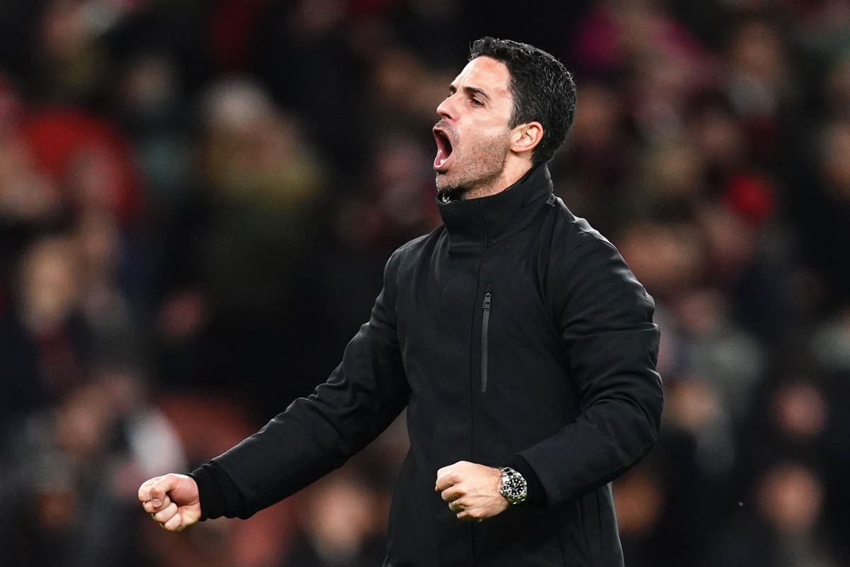 Mikel Arteta responds to Arsenal &lsquo;over-celebration&rsquo; row: &lsquo;I love it&rsquo;