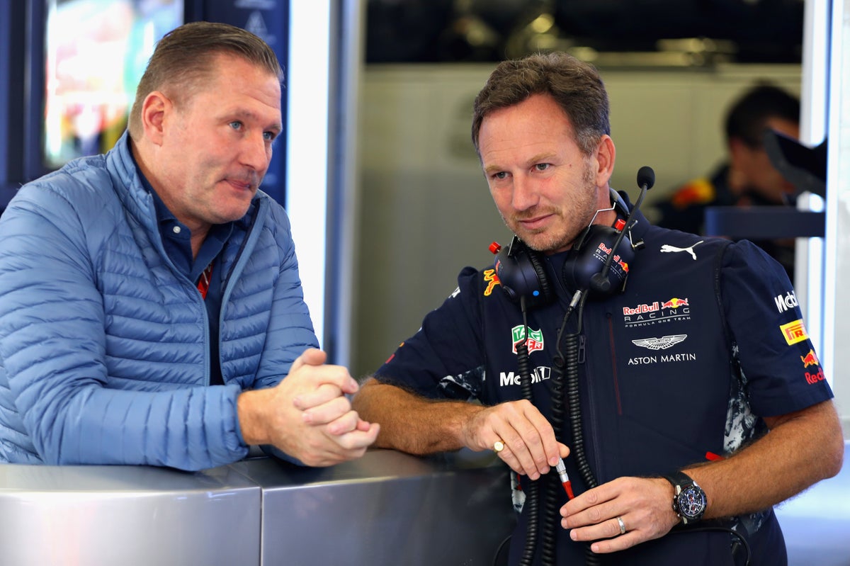 Max Verstappen’s dad denies being source of Christian Horner’s leaked messages 