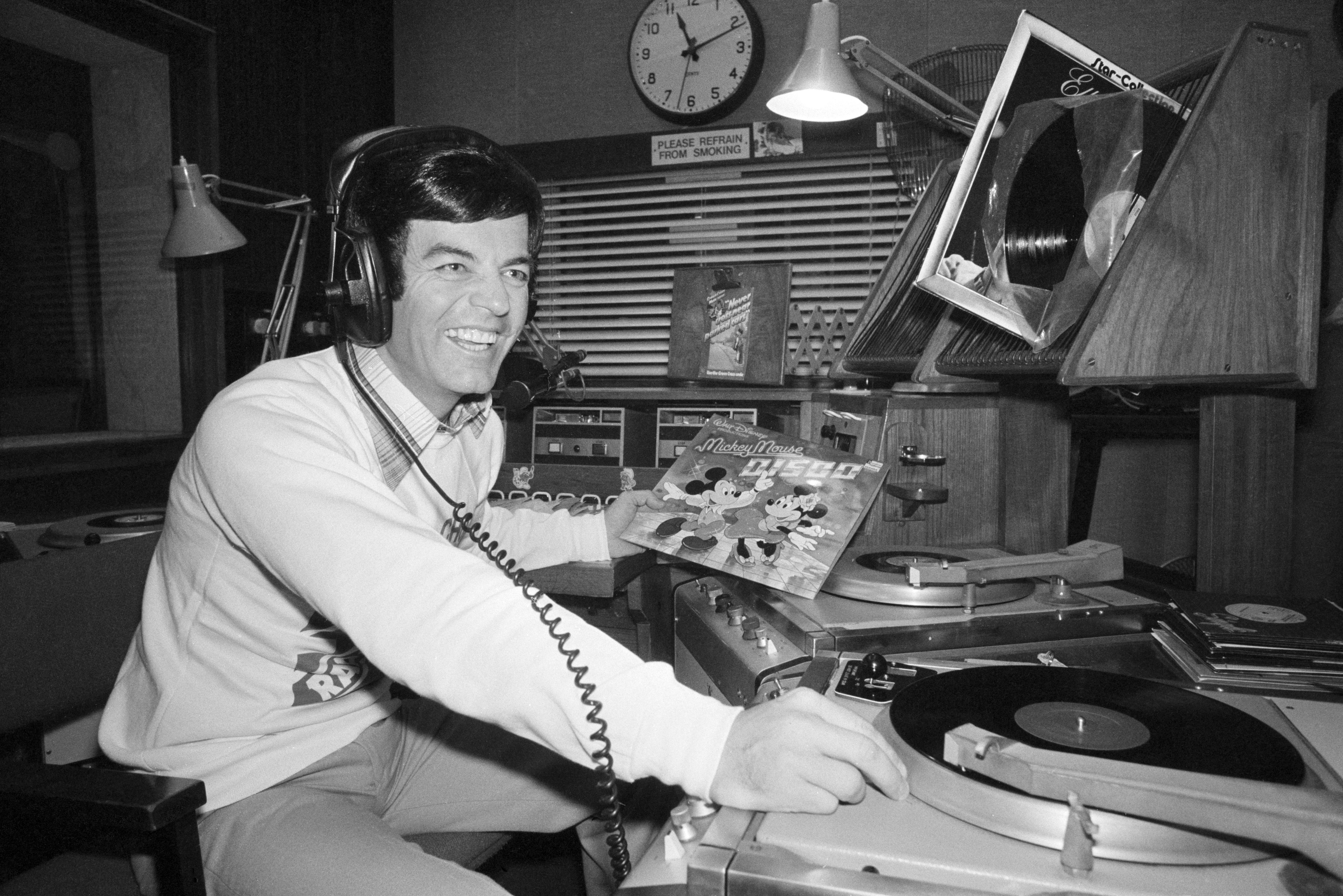 Tony Blackburn pictured in November 1979