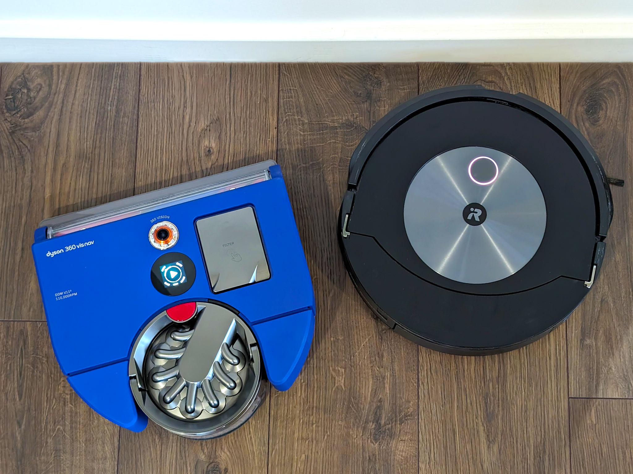 We pitted the two robot vacuum cleaners against each other
