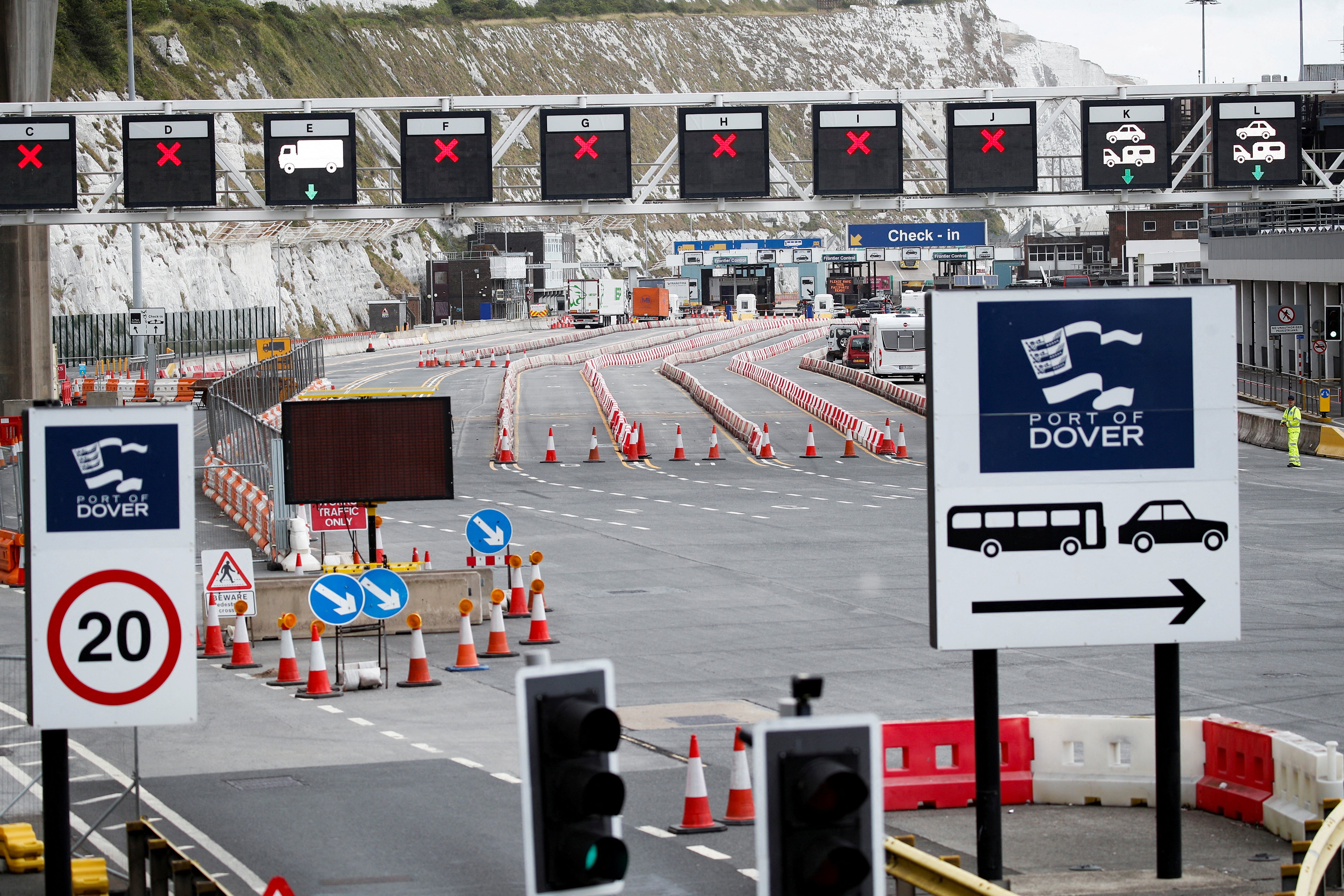 Post-Brexit checks and paperwork have added to disruption at the Port of Dover