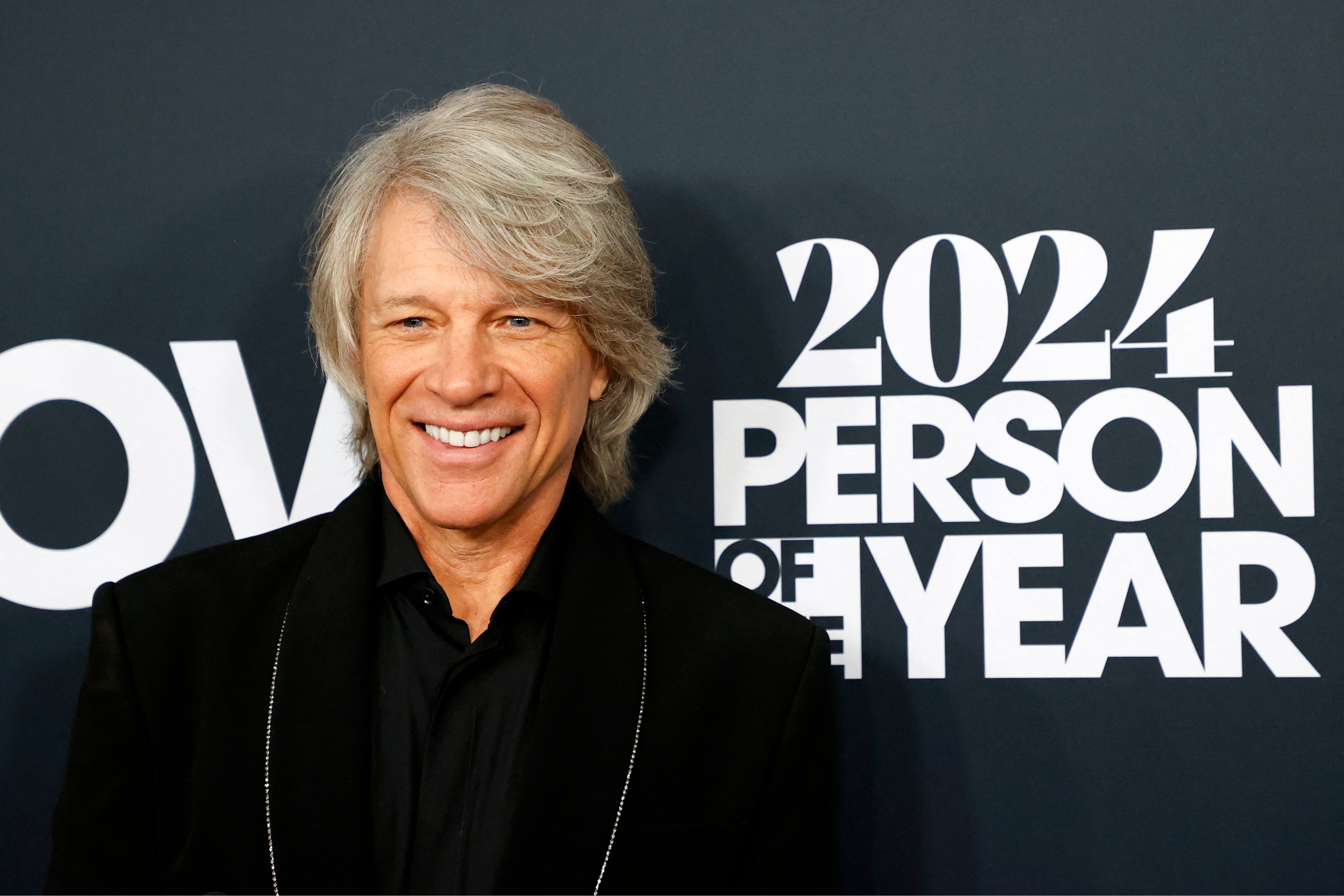 Jon Bon Jovi attends the MusiCares Person of the Year gala in Los Angeles on 2 February 2024