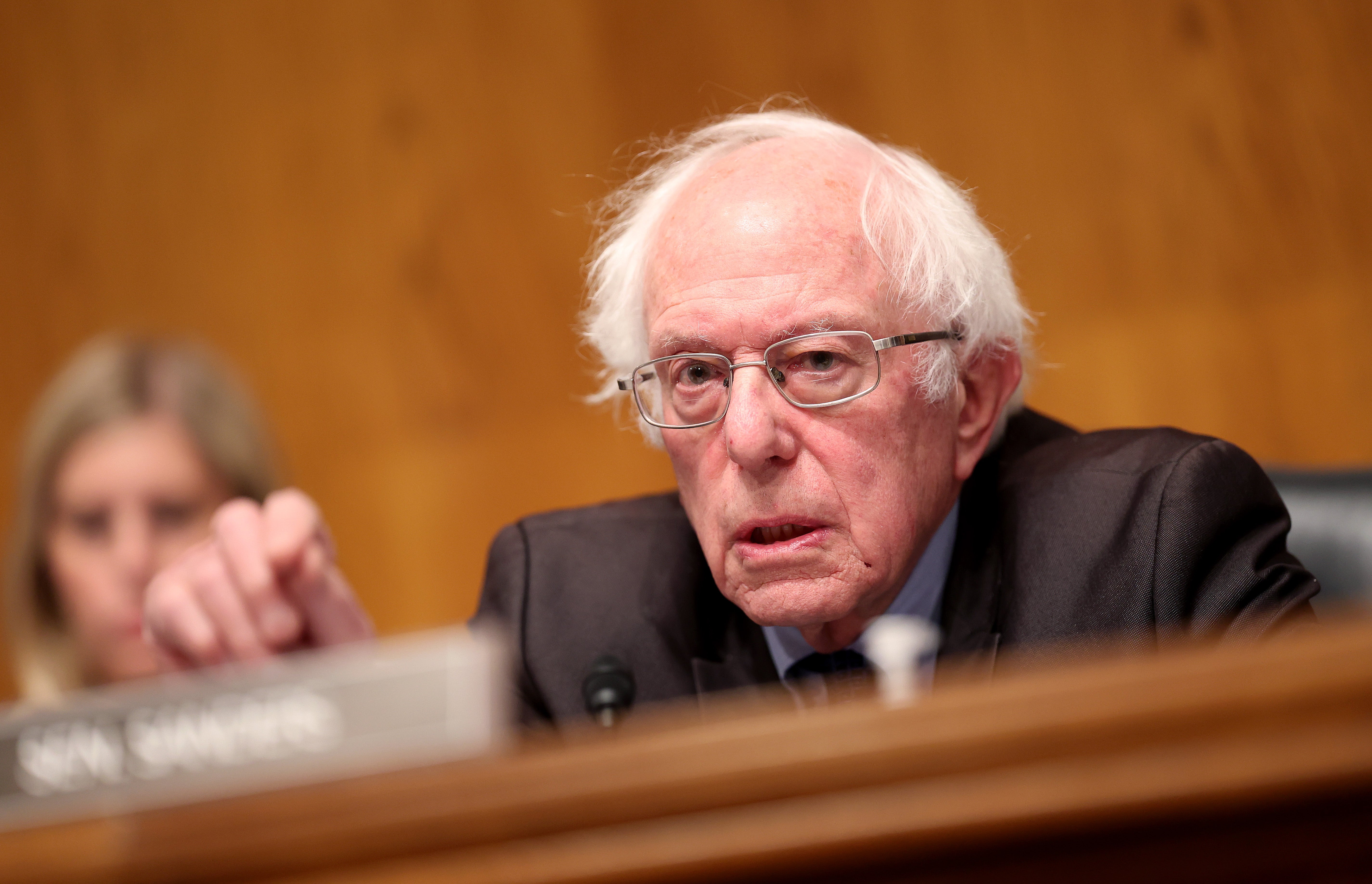 <p>Senator Bernie Sanders wants the US to condition aid to Israel</p>