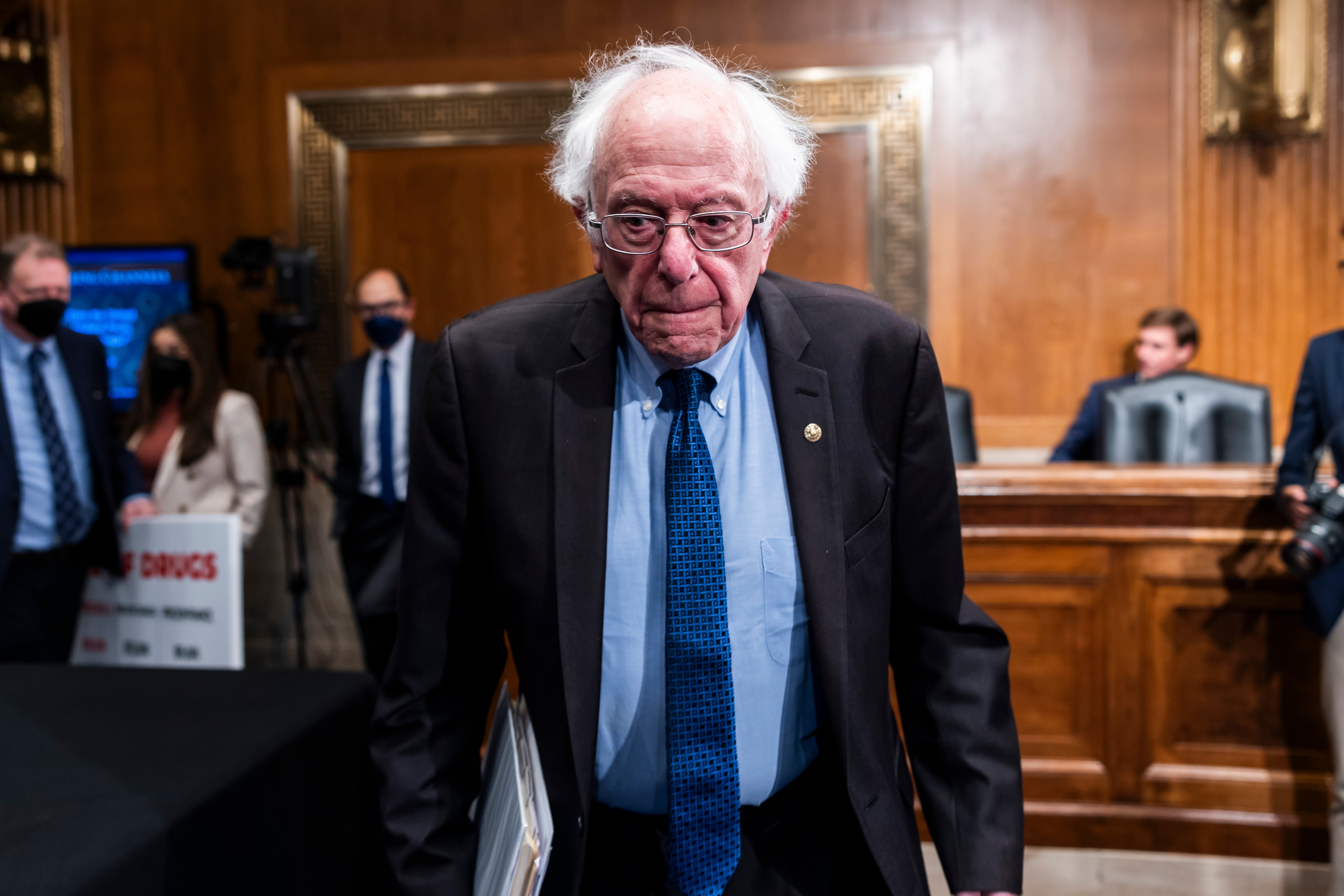 <p>Senator Bernie Sanders wants the US to condition aid to Israel</p>