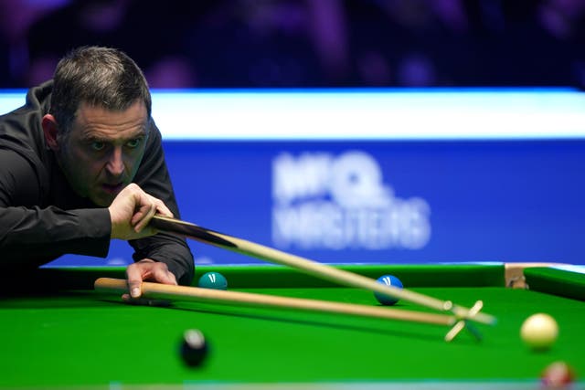 Ronnie O’Sullivan has withdrawn from the Welsh Open due to anxiety (Bradley Collyer/PA)