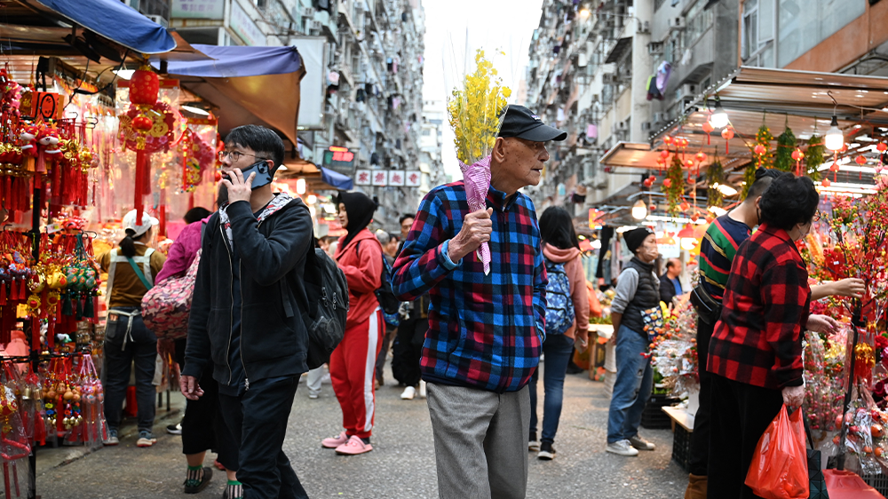 <p>Watch live: Hong Kong celebrates Chinese New Year with spectacular parade.</p>