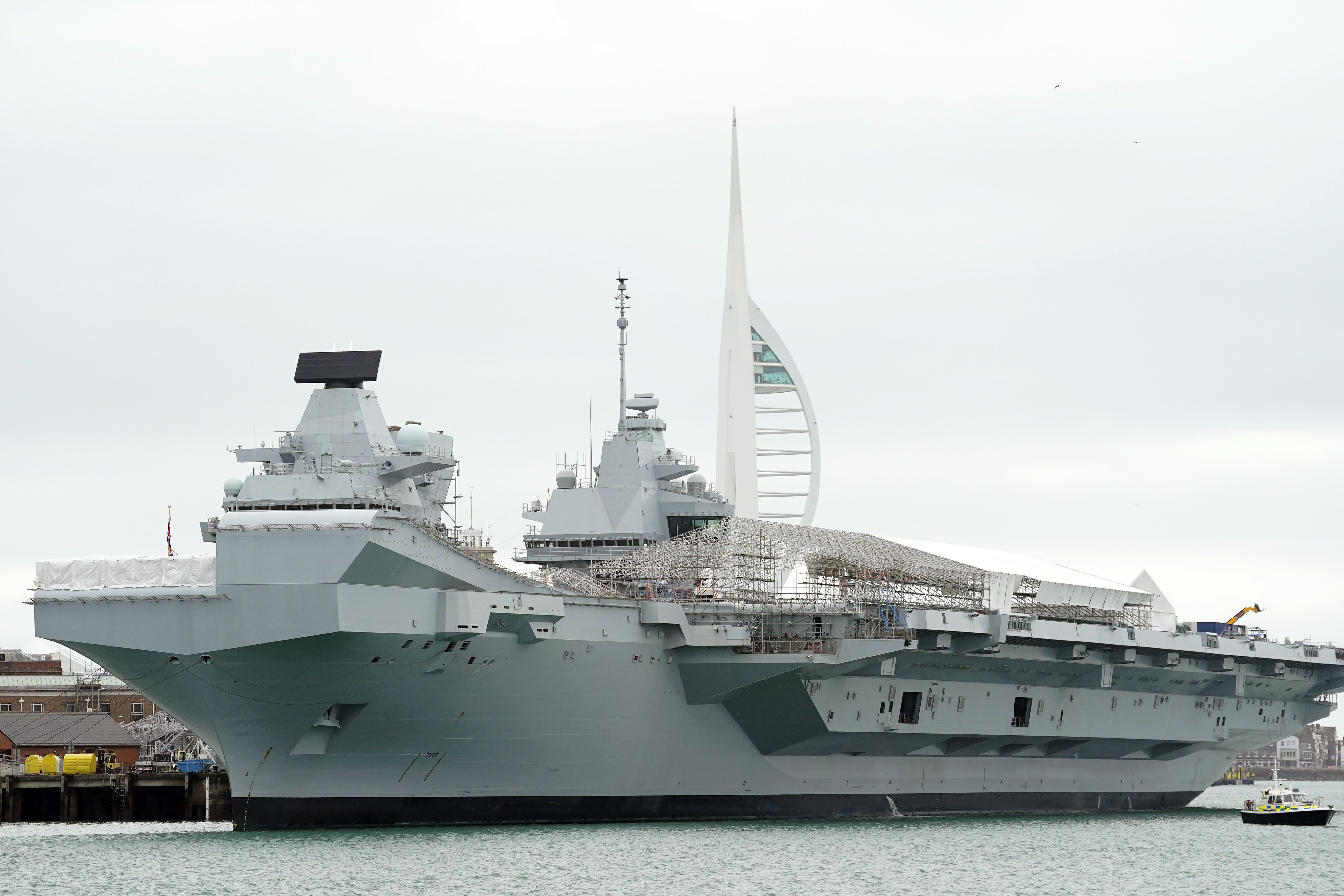 HMS Prince of Wales to sail after sister ship suffers propeller problem ...