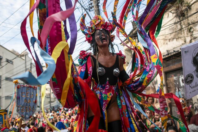 BRASIL-CARNAVAL-MAESTRA DE ZANCOS