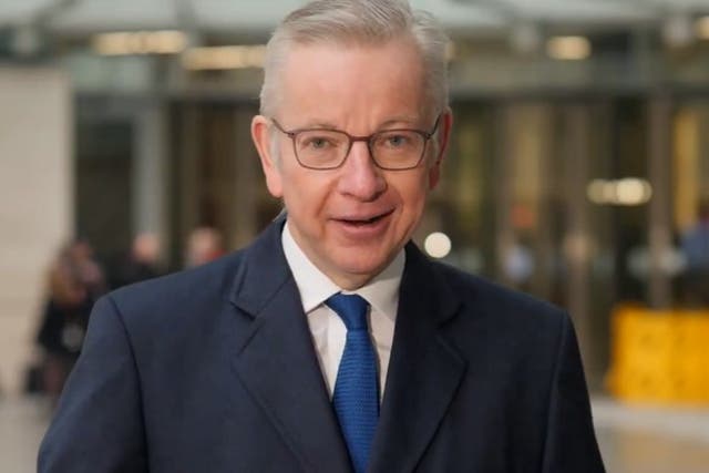<p>Michael Gove admits he is ‘irritating’ during live TV interview.</p>