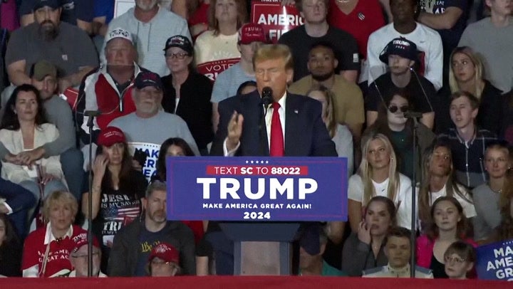 <p>Watch: Trump says he would ‘encourage’ Russia to attack Nato allies who do not pay their bills</p>