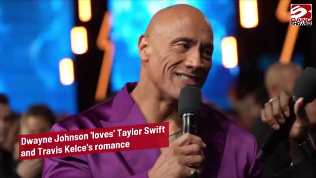 <p>Dwayne ‘The Rock’ Johnson says he ‘loves’ Taylor Swift and Travis Kelce’s relationship.</p>