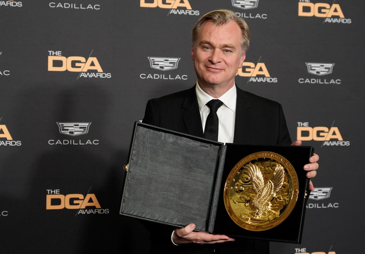 Christopher Nolan, Celine Song, AP’s Mstyslav Chernov win at Directors Guild Awards