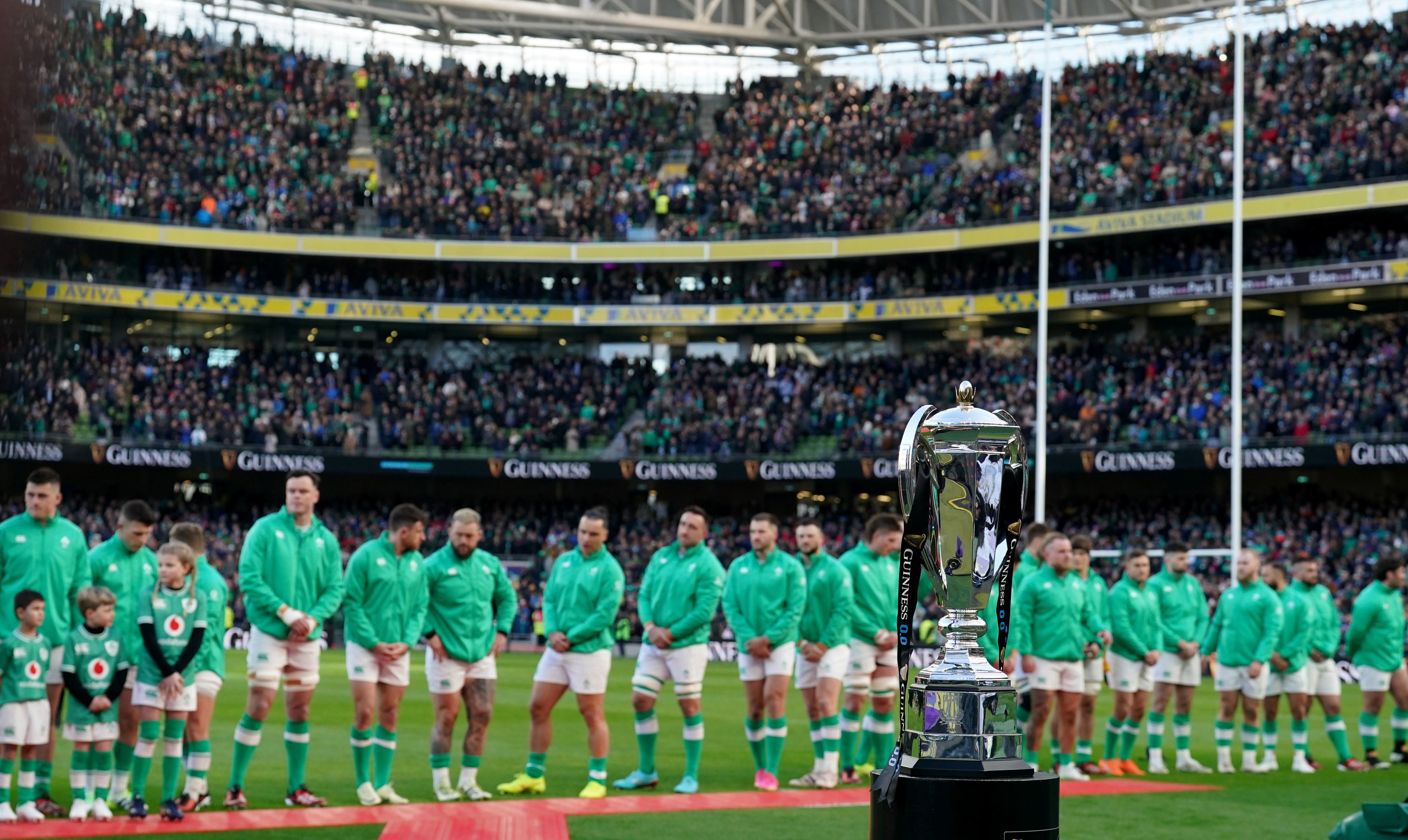 Ireland are hoping to secure a second consecutive Six Nations crown